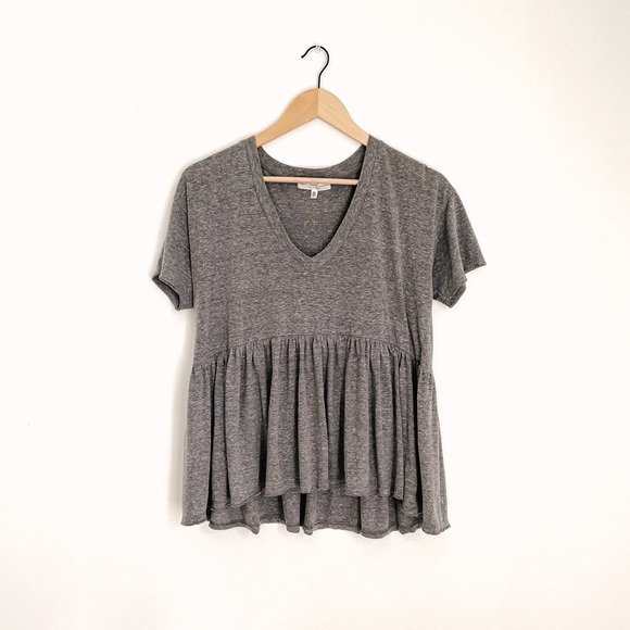 Truly Madly Deeply Tops - UO Truly Madly Deeply Peplum Tee